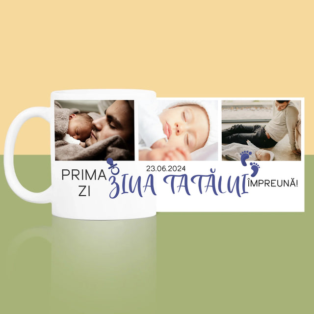 Cuvânt Din Fotografii: Prima Noastră Zi În Rolul De Tată - Cană