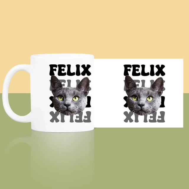 Personajul Tău: Fotografia Pisicului Cu Nume - Cană