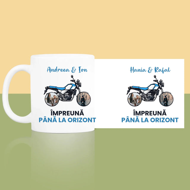 Colaj De Fotografii: Împreună Pînă La Orizont - Cană