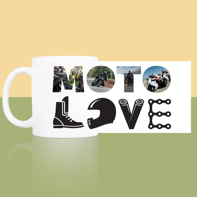 Cuvânt Din Fotografii: Motolove - Cană