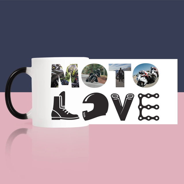 Cuvânt Din Fotografii: Motolove - Cană