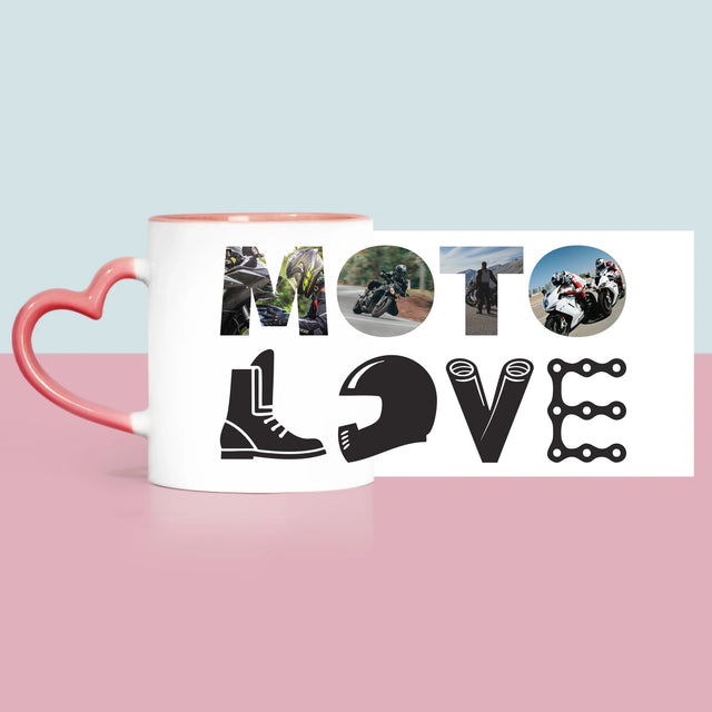 Cuvânt Din Fotografii: Motolove - Cană