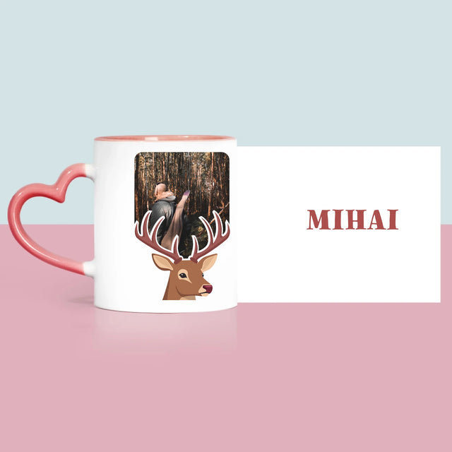 Fotografie Si Semnătură: Cerb - Cană