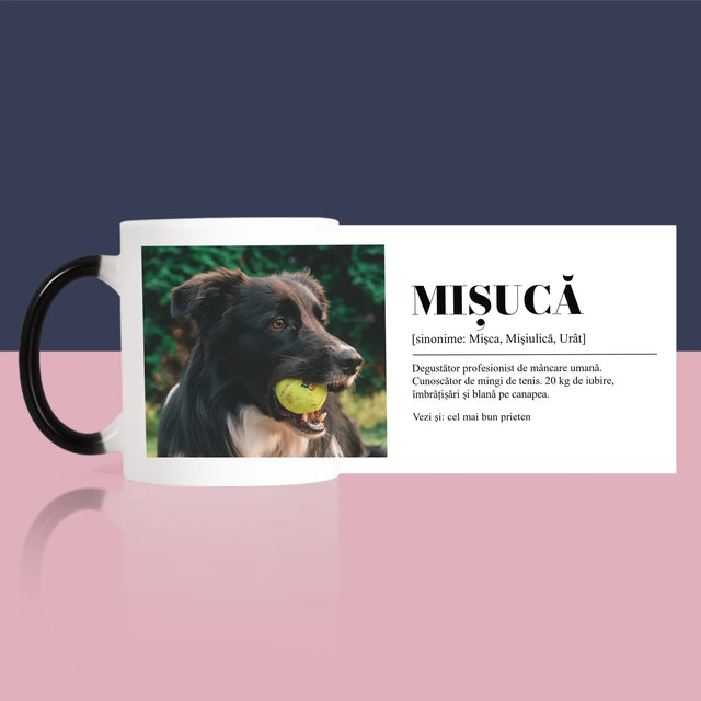 Fotografie Si Semnătură: Cățeluș Definiția - Cană