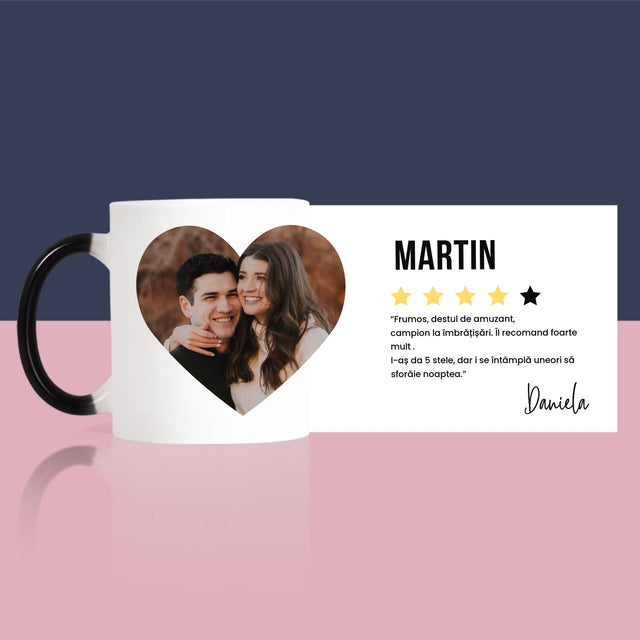 Fotografie Si Semnătură: Cel Mai Bun Băiat, Îl Recomand - Cană