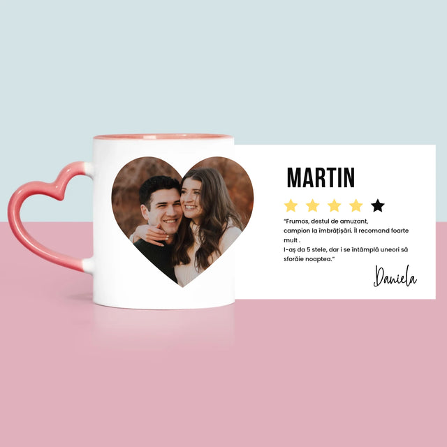 Fotografie Si Semnătură: Cel Mai Bun Băiat, Îl Recomand - Cană