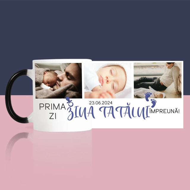 Cuvânt Din Fotografii: Prima Noastră Zi În Rolul De Tată - Cană