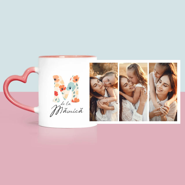 Colaj De Fotografii: M De La Mămică - Cană