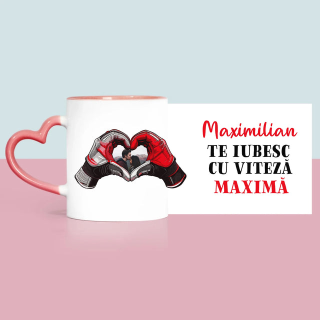 Fotografie Si Semnătură: Te Iubesc Cu Viteză Maximă - Cană