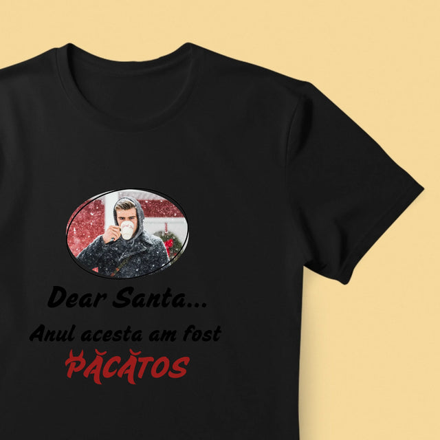 Fotografie Si Semnătură: Păcătos - Tricou Pentru Bărbați