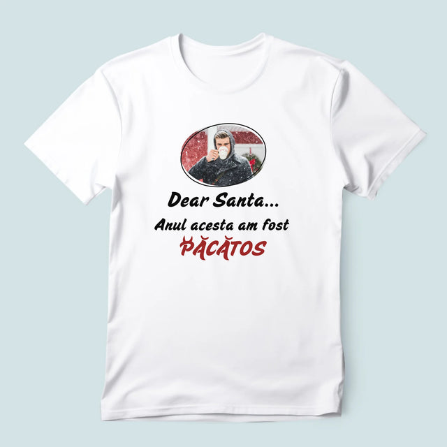 Fotografie Si Semnătură: Păcătos - Tricou Pentru Bărbați