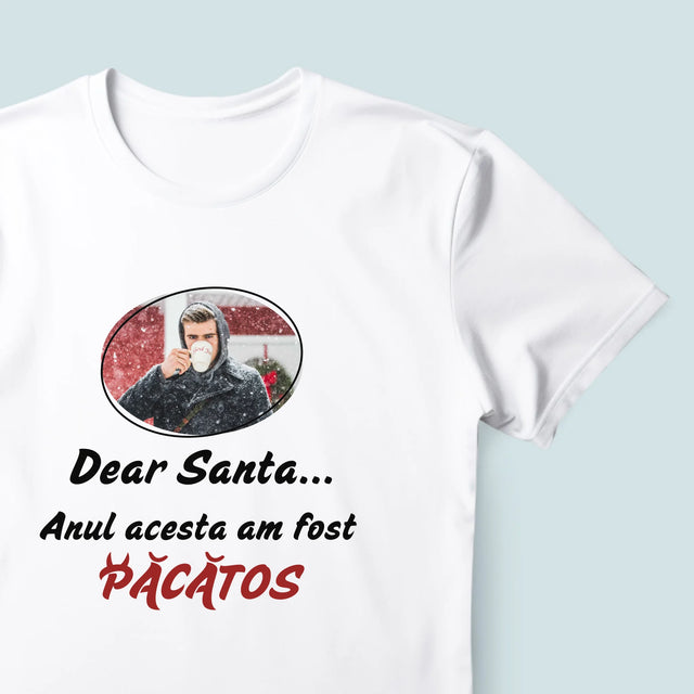 Fotografie Si Semnătură: Păcătos - Tricou Pentru Bărbați