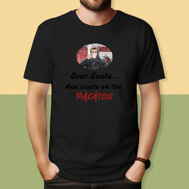 Fotografie Si Semnătură: Păcătos - Tricou Pentru Bărbați