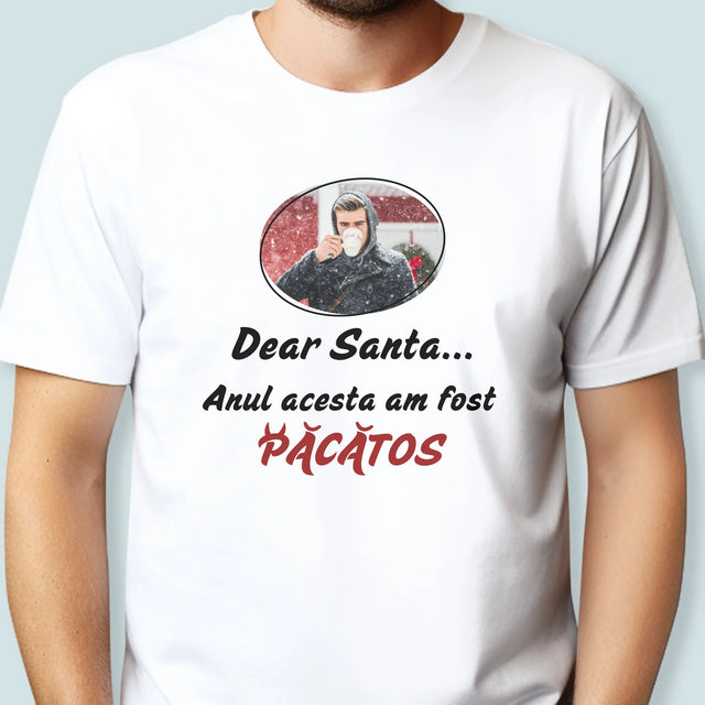 Fotografie Si Semnătură: Păcătos - Tricou Pentru Bărbați