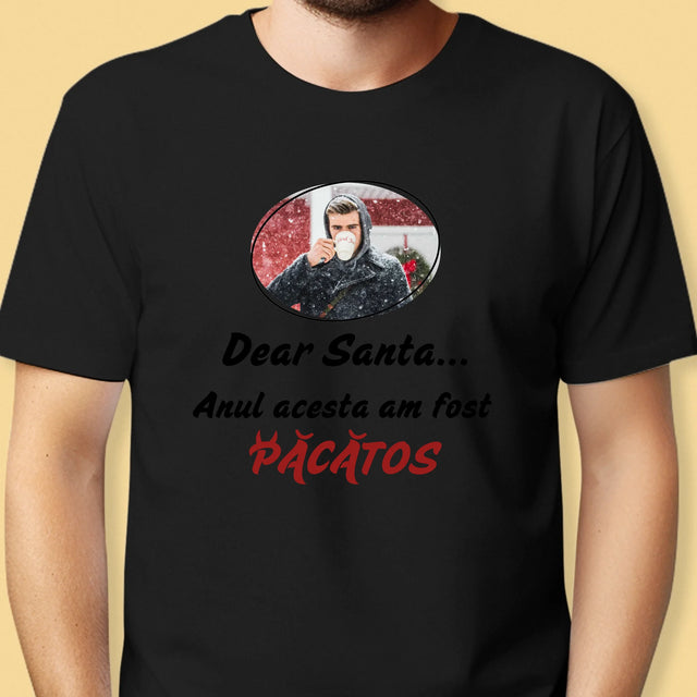 Fotografie Si Semnătură: Păcătos - Tricou Pentru Bărbați