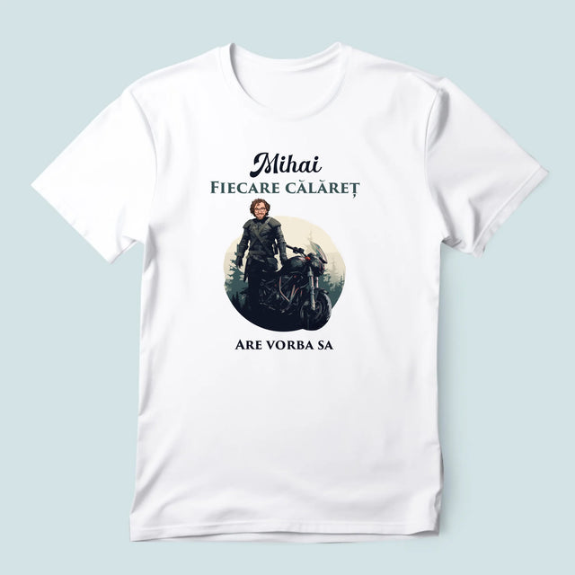 Personajul Tău: Fiecare Călăreț - Tricou Pentru Bărbați