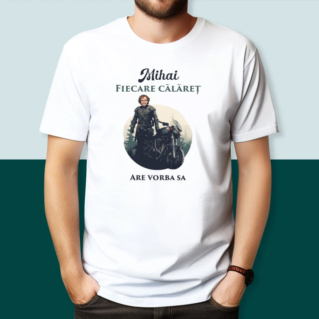 Personajul Tău: Fiecare Călăreț - Tricou Pentru Bărbați