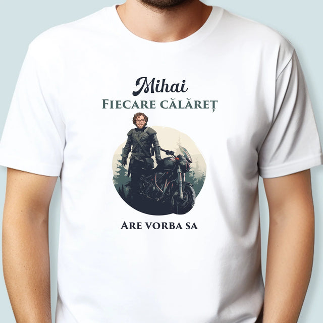 Personajul Tău: Fiecare Călăreț - Tricou Pentru Bărbați
