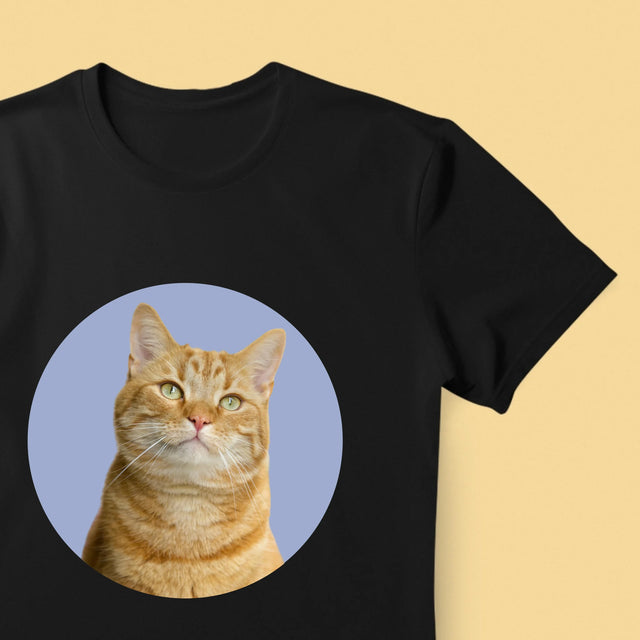 Fotografie Si Semnătură: Pisicul Tău - Tricou Pentru Bărbați