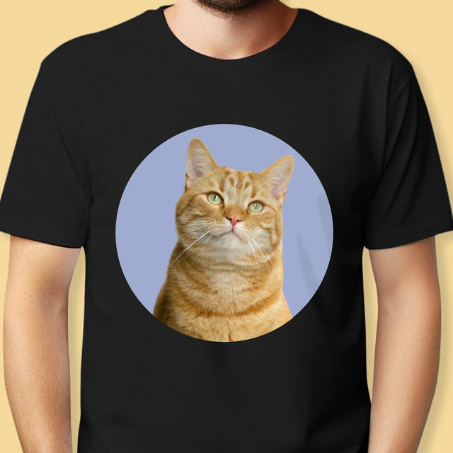 Fotografie Si Semnătură: Pisicul Tău - Tricou Pentru Bărbați