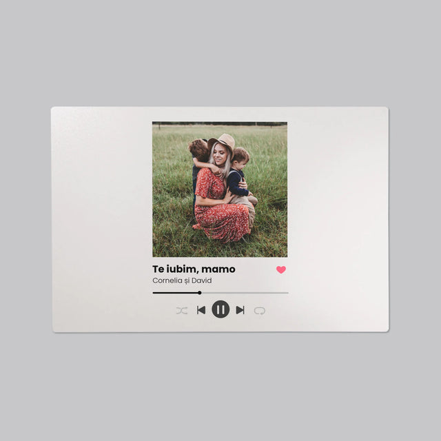 Fotografie Si Semnătură: Te Iubim Mamo - Mapa De Birou