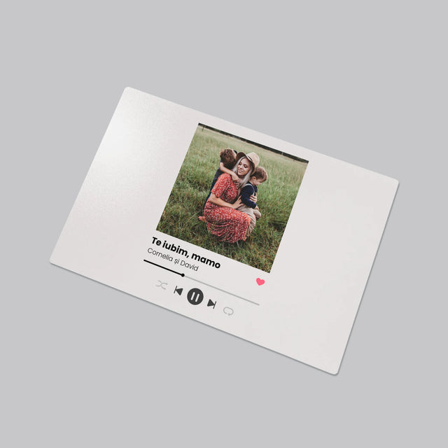 Fotografie Si Semnătură: Te Iubim Mamo - Mapa De Birou