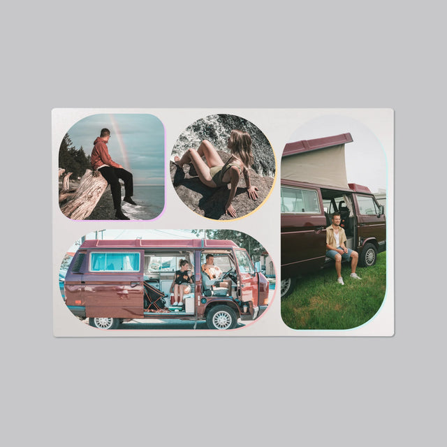 Colaj De Fotografii: Forme - Mapa De Birou