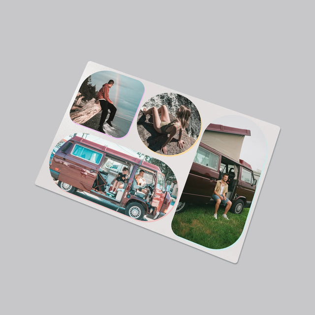 Colaj De Fotografii: Forme - Mapa De Birou