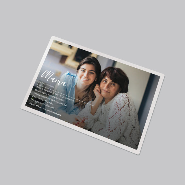 Fotografie Si Semnătură: Definiția Mamei - Mapa De Birou