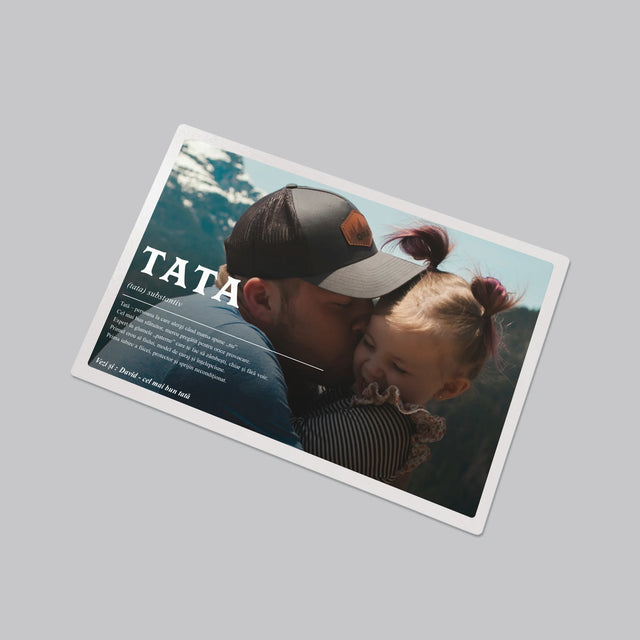 Fotografie Si Semnătură: Definiția Tată - Mapa De Birou