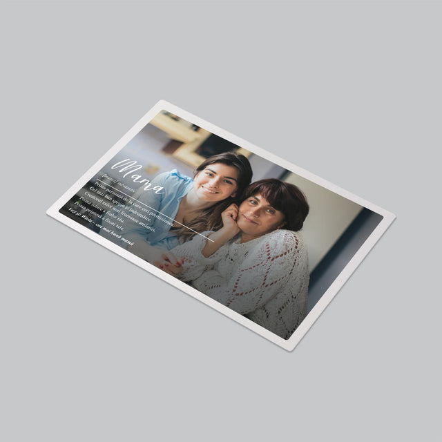 Fotografie Si Semnătură: Definiția Mamei - Mapa De Birou