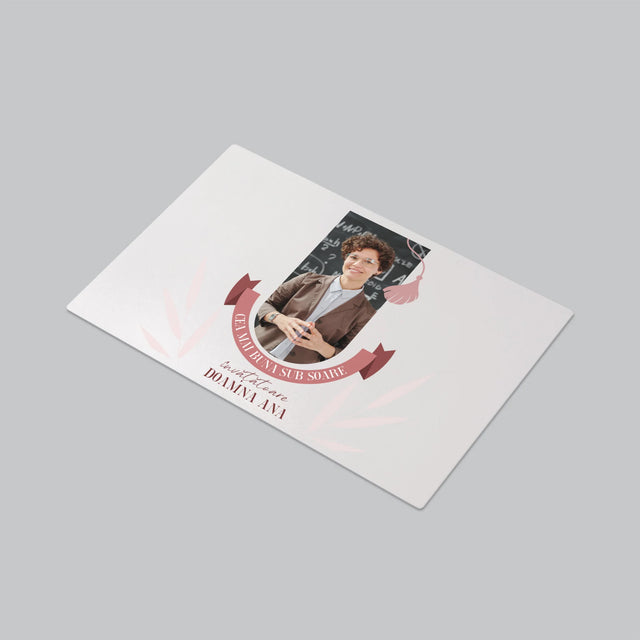 Fotografie Si Semnătură: Cea Mai Bună Învățătoare Sub Soare - Mapa De Birou