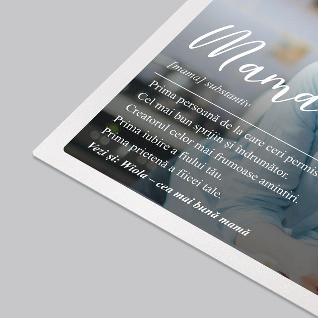 Fotografie Si Semnătură: Definiția Mamei - Mapa De Birou