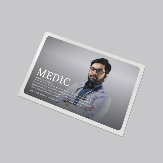 Fotografie Si Semnătură: Definiția Medicului - Mapa De Birou