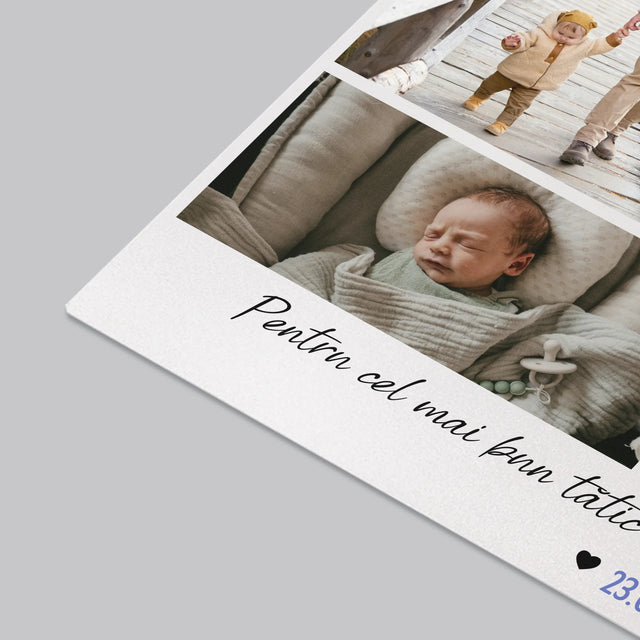 Colaj De Fotografii: Tată Prieten - Mapa De Birou