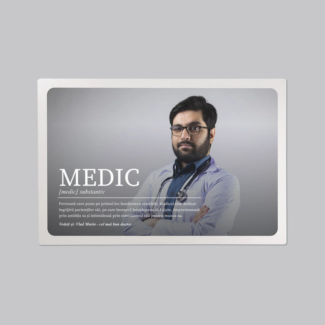 Fotografie Si Semnătură: Definiția Medicului - Mapa De Birou