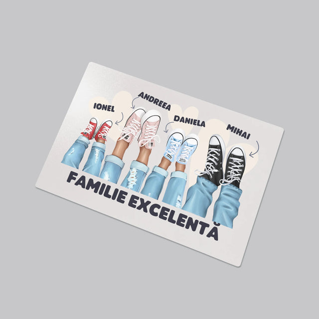 Creator De Personaj: Familia Teniși - Mapa De Birou