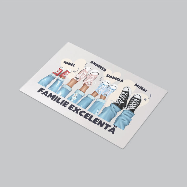 Creator De Personaj: Familia Teniși - Mapa De Birou