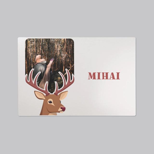 Fotografie Si Semnătură: Cerb - Mapa De Birou