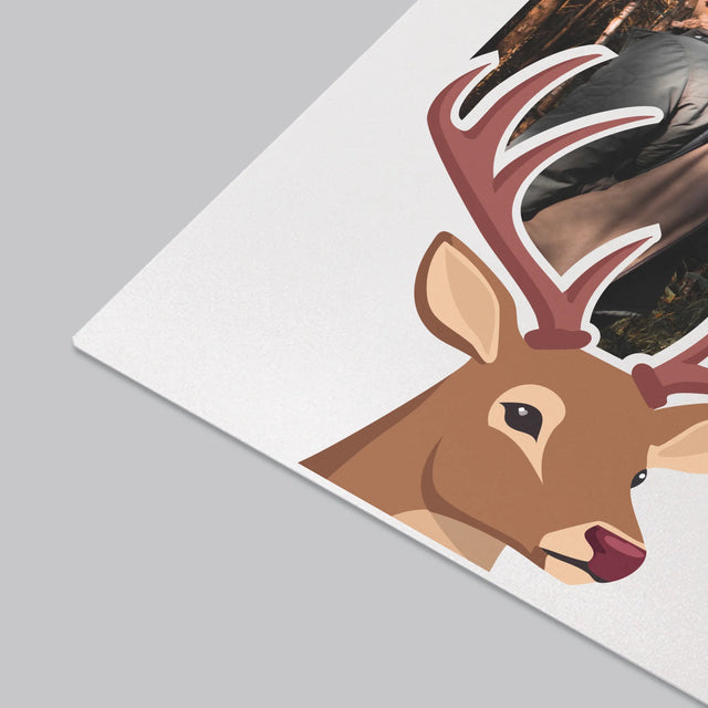 Fotografie Si Semnătură: Cerb - Mapa De Birou