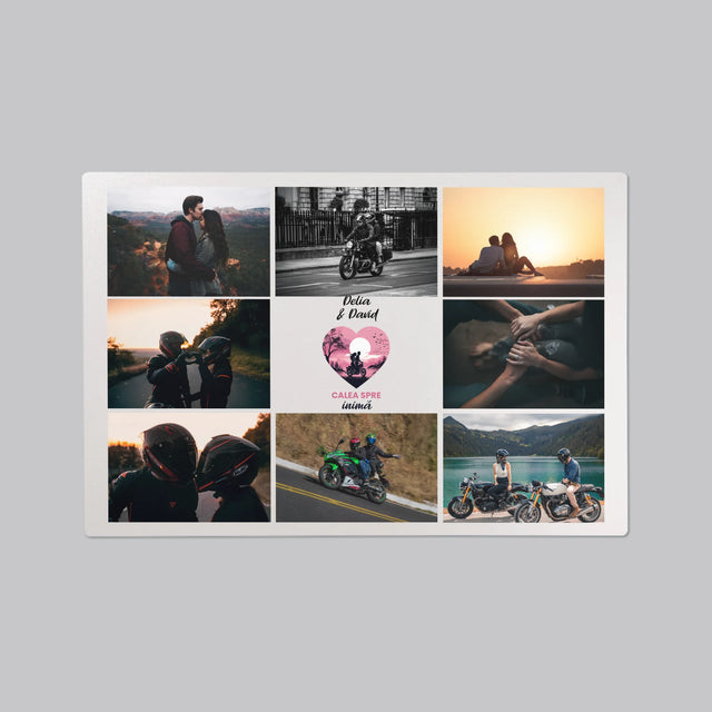 Colaj De Fotografii: Calea Spre Inimă - Mapa De Birou