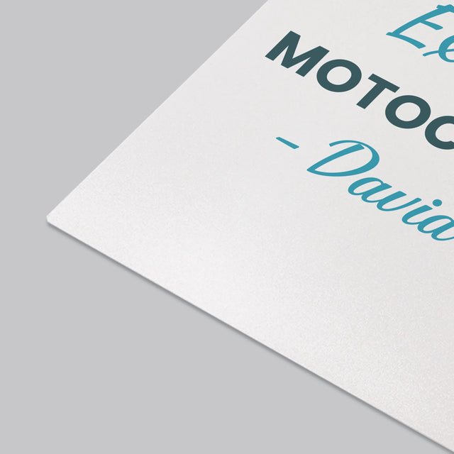 Formă Din Fotografii: Motociclist Excelent - Mapa De Birou