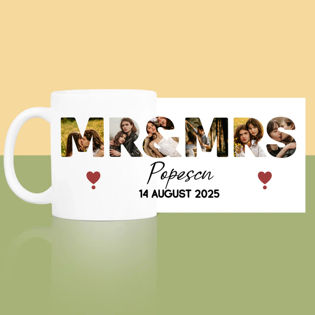 Cuvânt Din Fotografii: Mr&Mrs - Cană