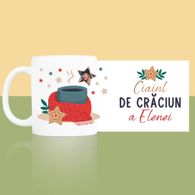 Fotografie Si Semnătură: Ciai De Crăciun - Cană