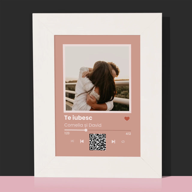 Fotografie Si Semnătură: Cântecul Tău Cu Cod - Ramă Pentru Fotografii (Horizontală)