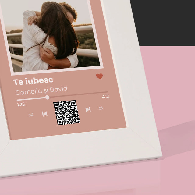 Fotografie Si Semnătură: Cântecul Tău Cu Cod - Ramă Pentru Fotografii (Horizontală)