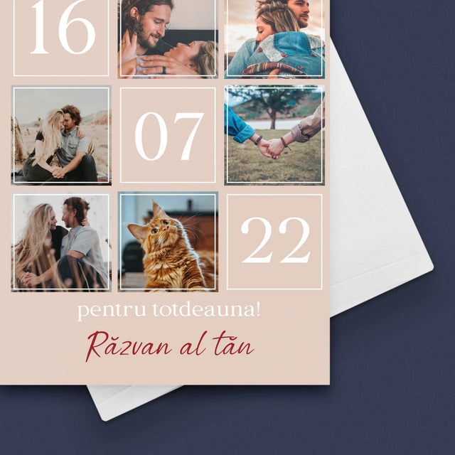 Colaj De Fotografii: Împreună Pentru Totdeauna! - Card Cu Felicitări