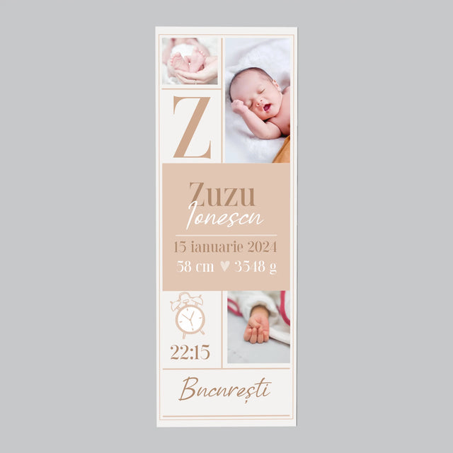 Colaj De Fotografii: Fotografie Metrică - Magnet Pe Fregider