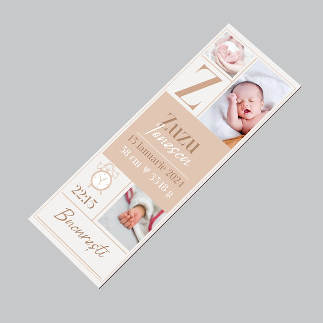 Colaj De Fotografii: Fotografie Metrică - Magnet Pe Fregider