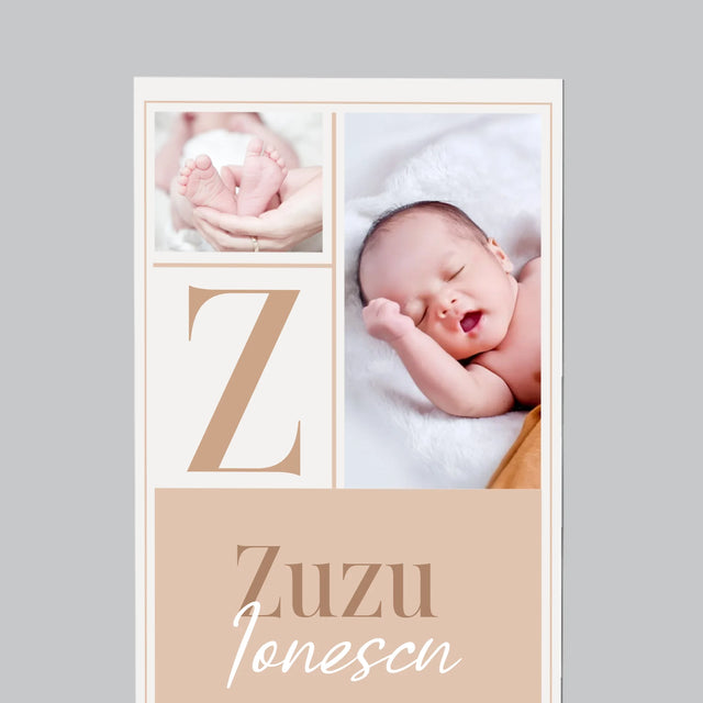 Colaj De Fotografii: Fotografie Metrică - Magnet Pe Fregider